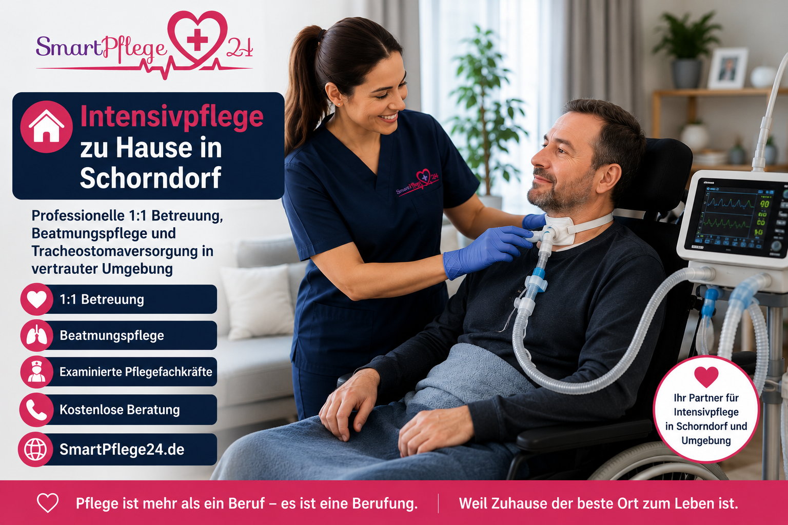 Intensivpflege Schorndorf: Professionelle Pflege zu Hause – SmartPflege24 Blog