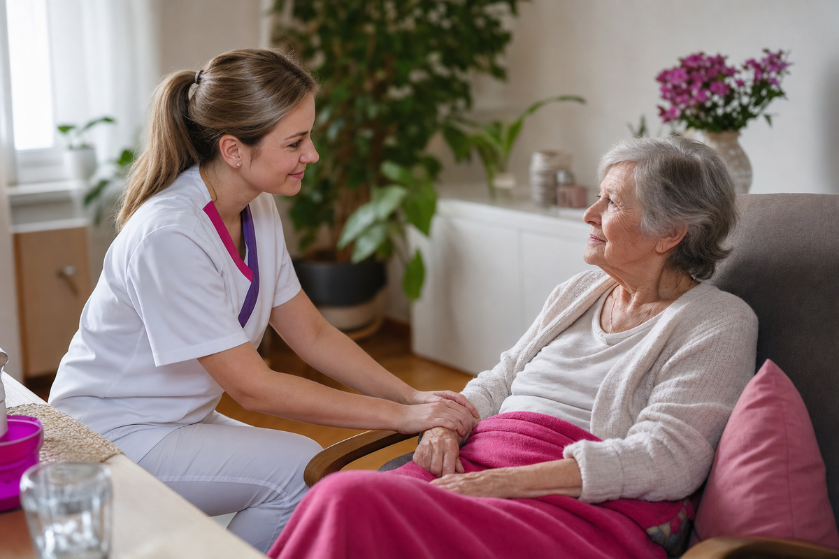 Palliativpflege zu Hause in Schorndorf | SmartPflege24 – SmartPflege24